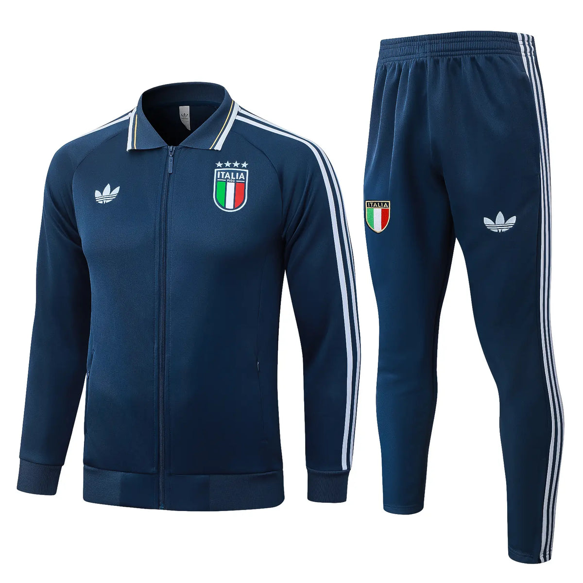 Tuta Full-zip Italia 26/27 Uomo Blu Navy | Tuta da Calcio