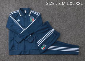 Tuta Full-zip Italia 26/27 Uomo Blu Navy | Tuta da Calcio