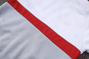 Tuta Full-zip Liverpool 26/27 Uomo Bianco e Grigio | Tuta da Calcio