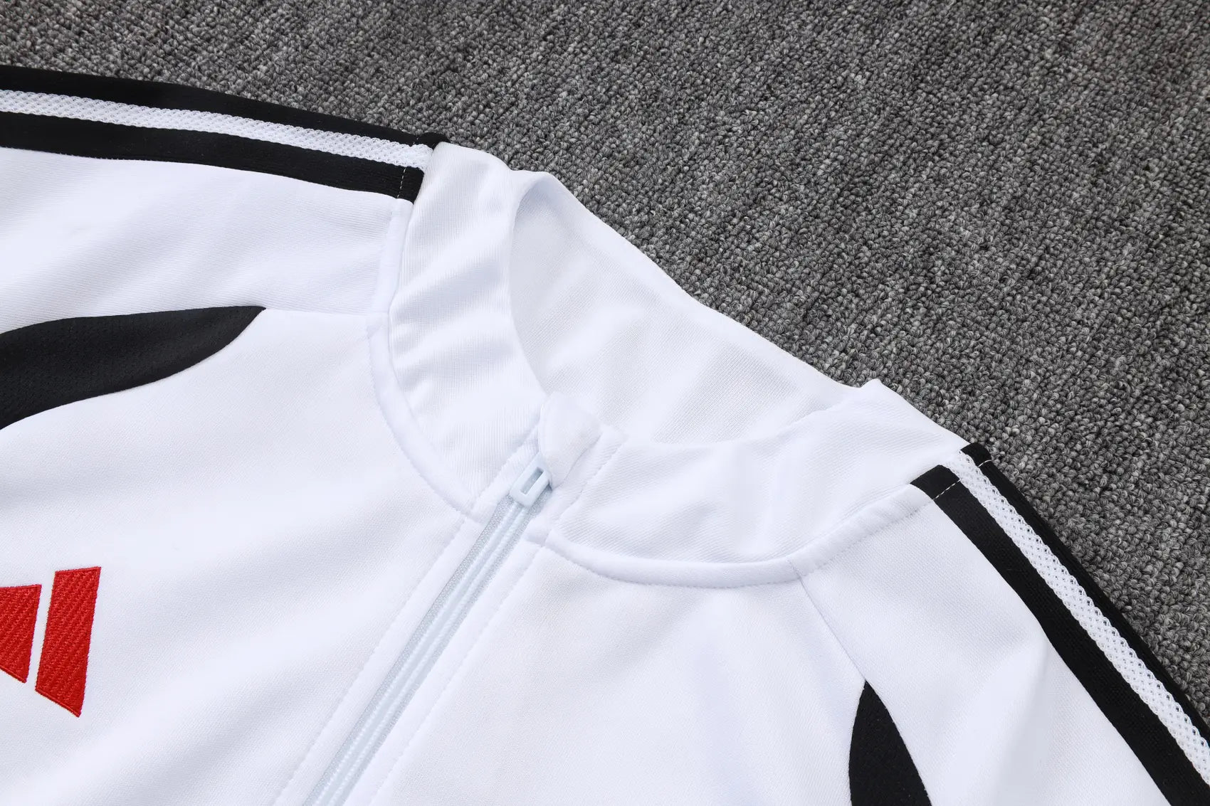 Tuta Full-zip Liverpool 26/27 Uomo Bianco e Nero | Tuta da Calcio