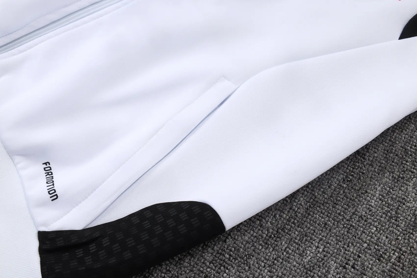 Tuta Full-zip Liverpool 26/27 Uomo Bianco e Nero | Tuta da Calcio