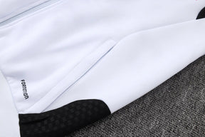 Tuta Full-zip Liverpool 26/27 Uomo Bianco e Nero | Tuta da Calcio