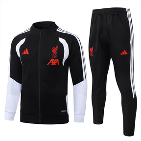 Tuta Full-zip Liverpool 26/27 Uomo Nero | Tuta da Calcio