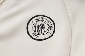 Tuta Full-zip Manchester City 26/27 Uomo Bianco e Nero | Tuta da Calcio