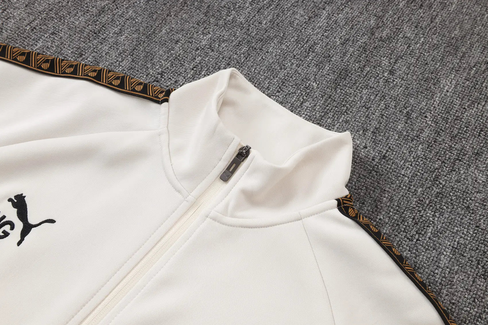 Tuta Full-zip Manchester City 26/27 Uomo Bianco e Nero | Tuta da Calcio