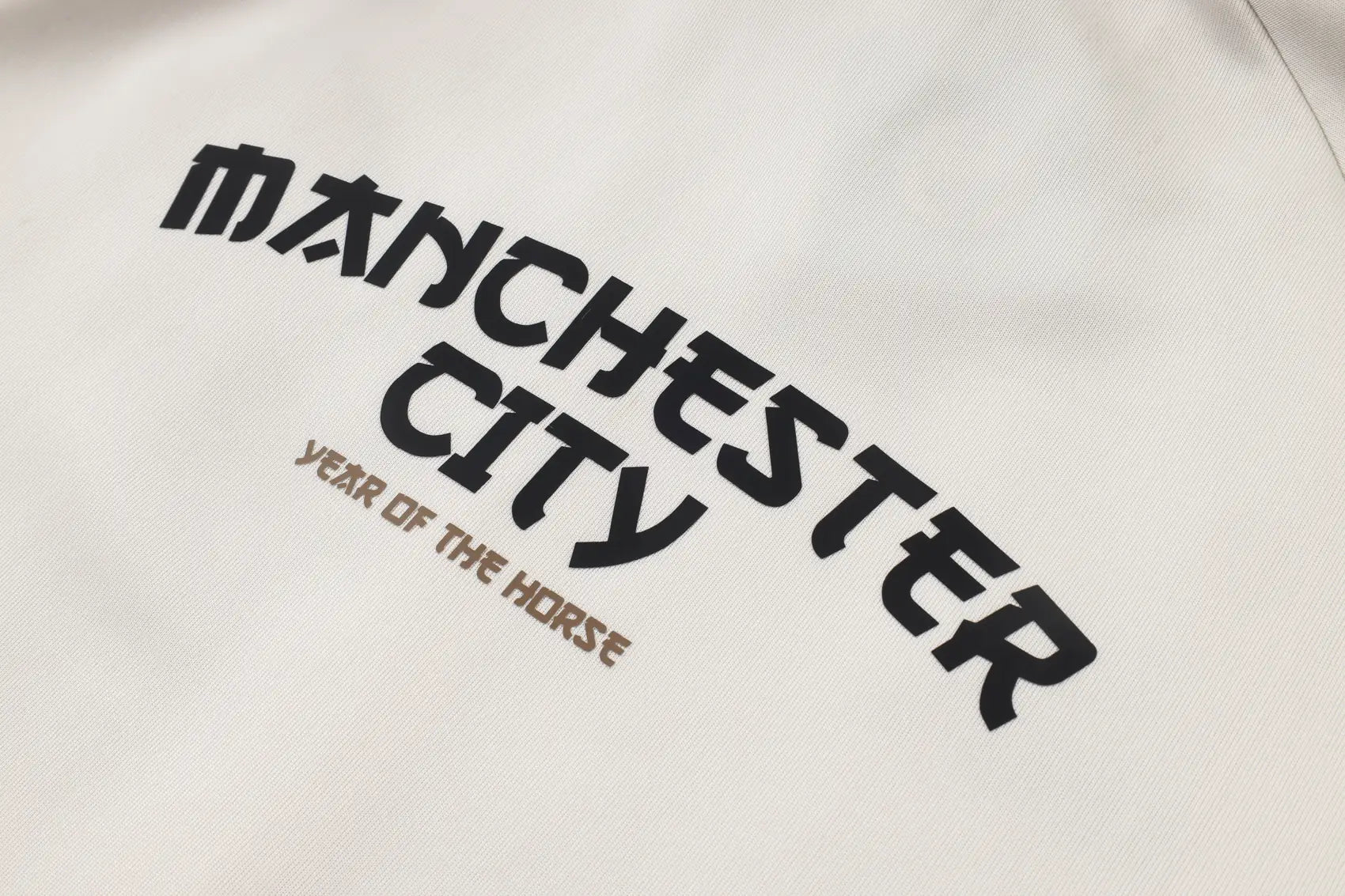 Tuta Full-zip Manchester City 26/27 Uomo Bianco e Nero | Tuta da Calcio