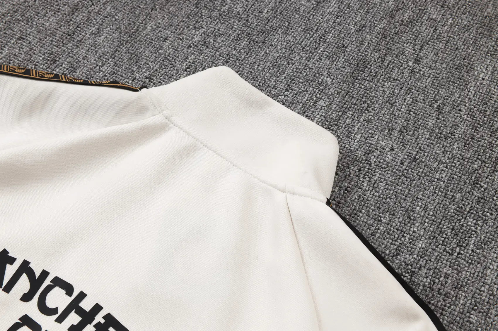Tuta Full-zip Manchester City 26/27 Uomo Bianco e Nero | Tuta da Calcio