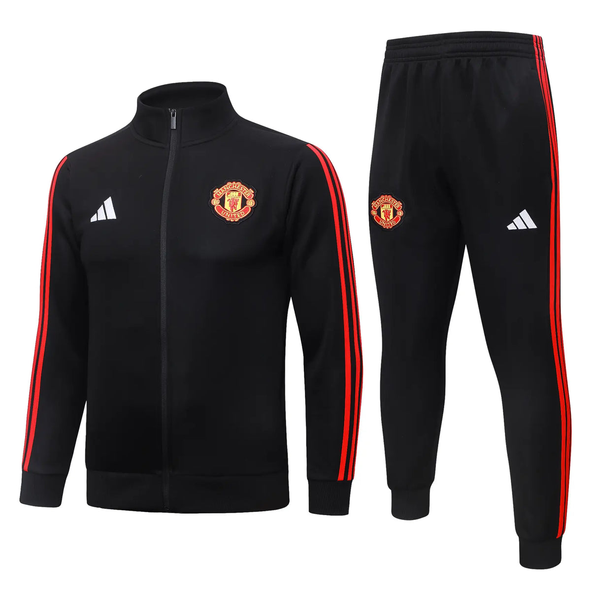 Tuta Full-zip Manchester United 26/27 Uomo Nero | Tuta da Calcio