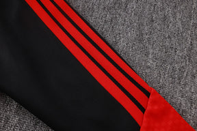 Tuta Full-zip Manchester United 26/27 Uomo Nero/Rosso | Tuta da Calcio