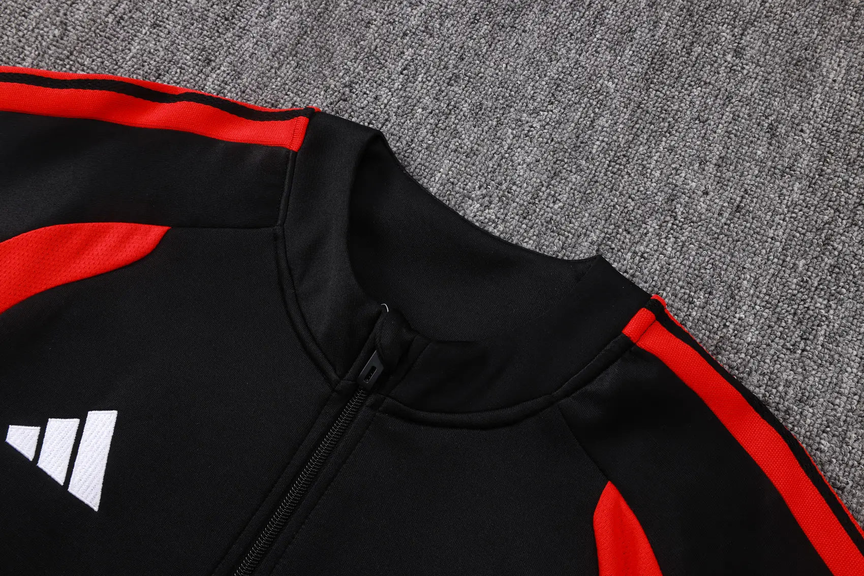 Tuta Full-zip Manchester United 26/27 Uomo Nero/Rosso | Tuta da Calcio