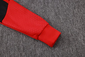 Tuta Full-zip Manchester United 26/27 Uomo Nero/Rosso | Tuta da Calcio