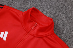 Tuta Full-zip Manchester United 26/27 Uomo Rosso e Nero | Tuta da Calcio