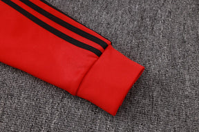Tuta Full-zip Manchester United 26/27 Uomo Rosso e Nero | Tuta da Calcio