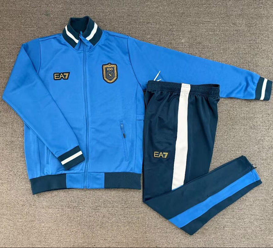 Tuta Full-zip Napoli 26/27 Uomo Azzurro | Tuta da Calcio