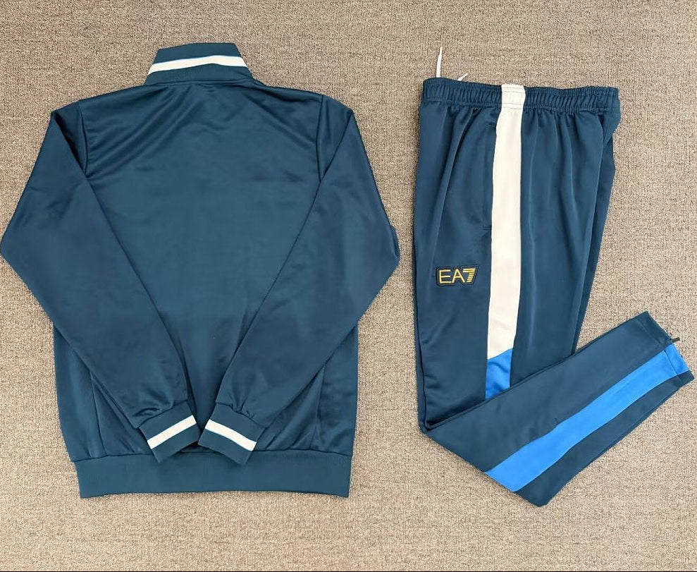 Tuta Full-zip Napoli 26/27 Uomo Blu Navy | Tuta da Calcio