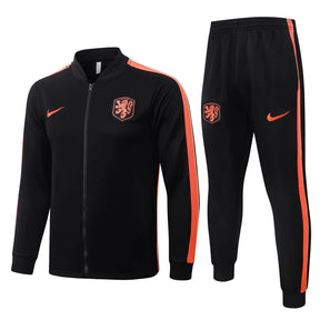 Tuta Full-zip Olanda 26/27 Uomo Nero | Tuta da Calcio