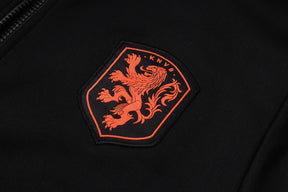 Tuta Full-zip Olanda 26/27 Uomo Nero | Tuta da Calcio