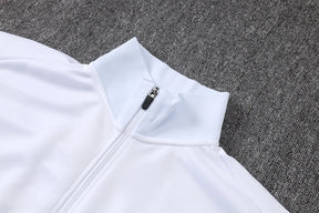 Tuta Full-zip Paris 26/27 Uomo Bianco e Grigio | Tuta da Calcio