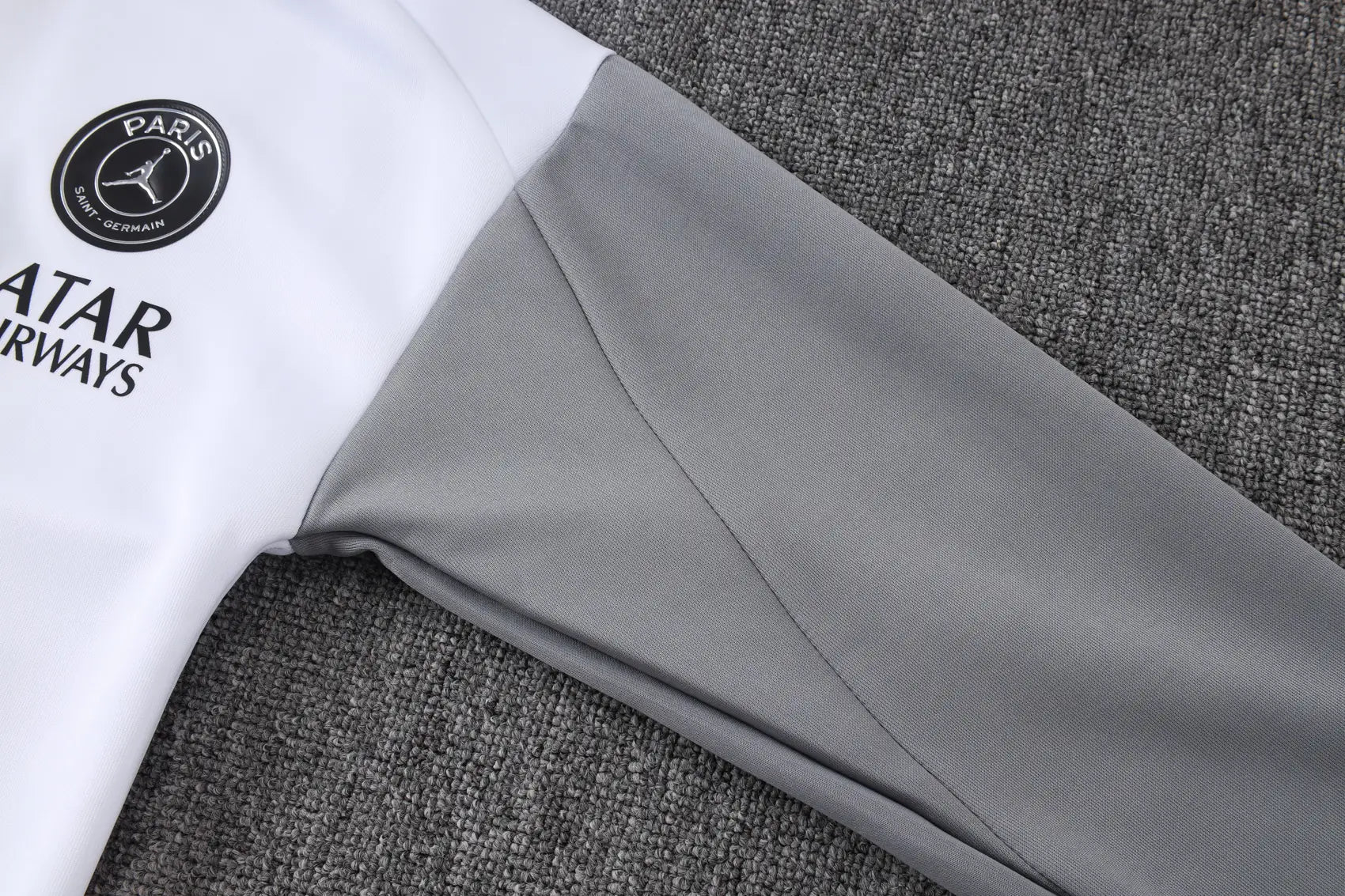 Tuta Full-zip Paris 26/27 Uomo Bianco e Grigio | Tuta da Calcio