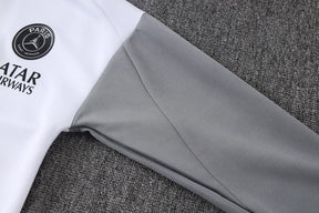 Tuta Full-zip Paris 26/27 Uomo Bianco e Grigio | Tuta da Calcio