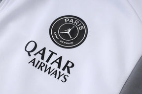 Tuta Full-zip Paris 26/27 Uomo Bianco e Grigio | Tuta da Calcio