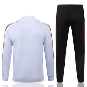Tuta Full-zip Paris 26/27 Uomo Bianco/Nero | Tuta da Calcio
