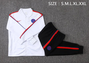Tuta Full-zip Paris 26/27 Uomo Bianco/Nero | Tuta da Calcio
