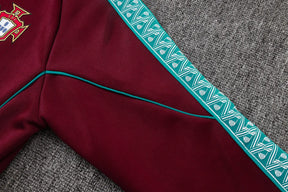 Tuta Full-zip Portogallo 26/27 Uomo Bordeaux | Tuta da Calcio
