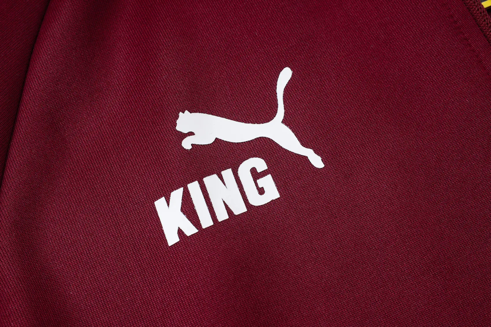 Tuta Full-zip Portogallo 26/27 Uomo Bordeaux | Tuta da Calcio