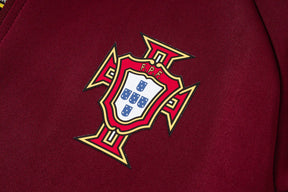 Tuta Full-zip Portogallo 26/27 Uomo Bordeaux | Tuta da Calcio