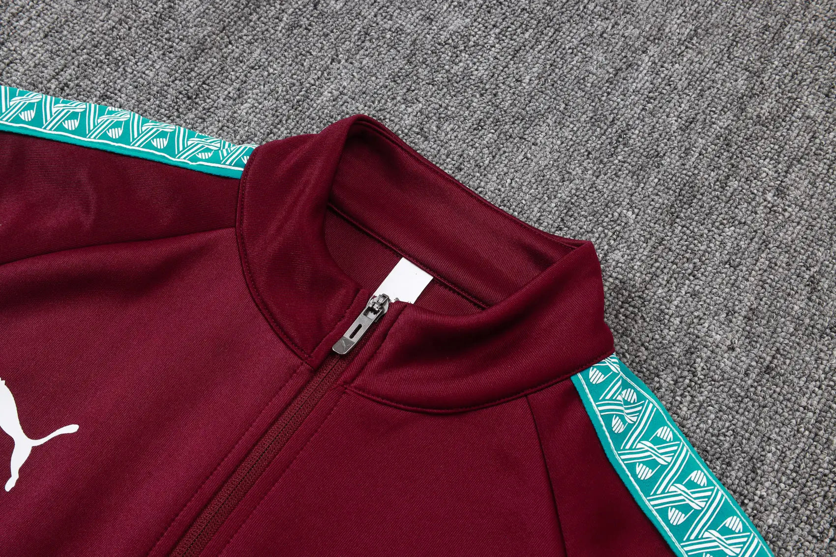 Tuta Full-zip Portogallo 26/27 Uomo Bordeaux | Tuta da Calcio