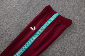 Tuta Full-zip Portogallo 26/27 Uomo Bordeaux | Tuta da Calcio