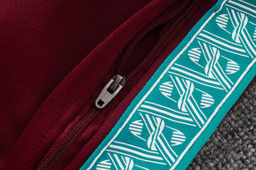 Tuta Full-zip Portogallo 26/27 Uomo Bordeaux | Tuta da Calcio