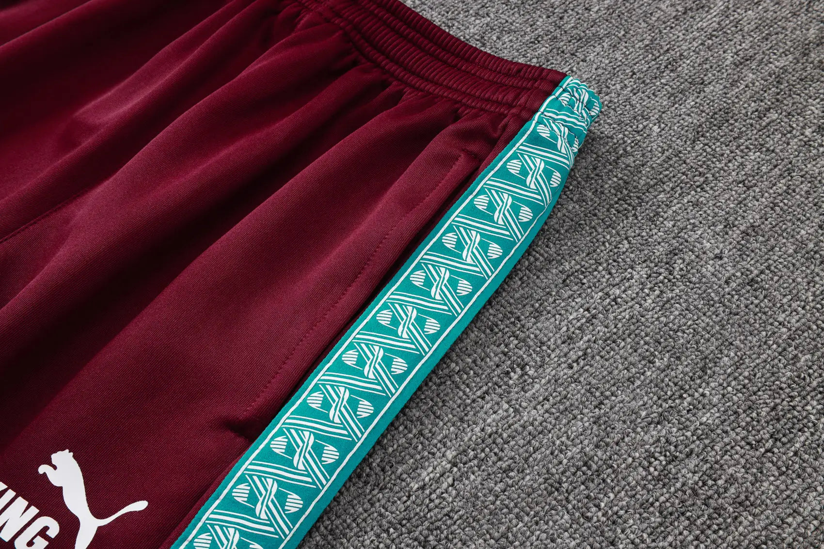 Tuta Full-zip Portogallo 26/27 Uomo Bordeaux | Tuta da Calcio
