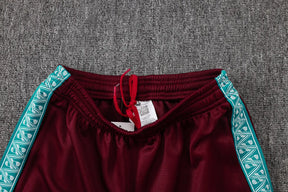 Tuta Full-zip Portogallo 26/27 Uomo Bordeaux | Tuta da Calcio