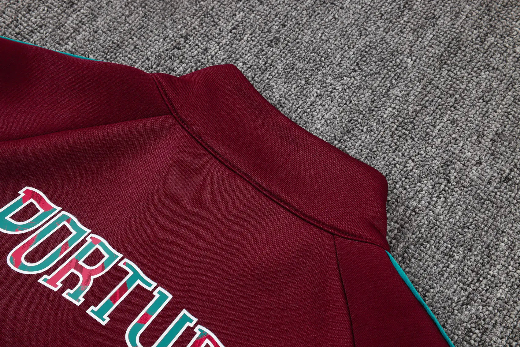 Tuta Full-zip Portogallo 26/27 Uomo Bordeaux | Tuta da Calcio