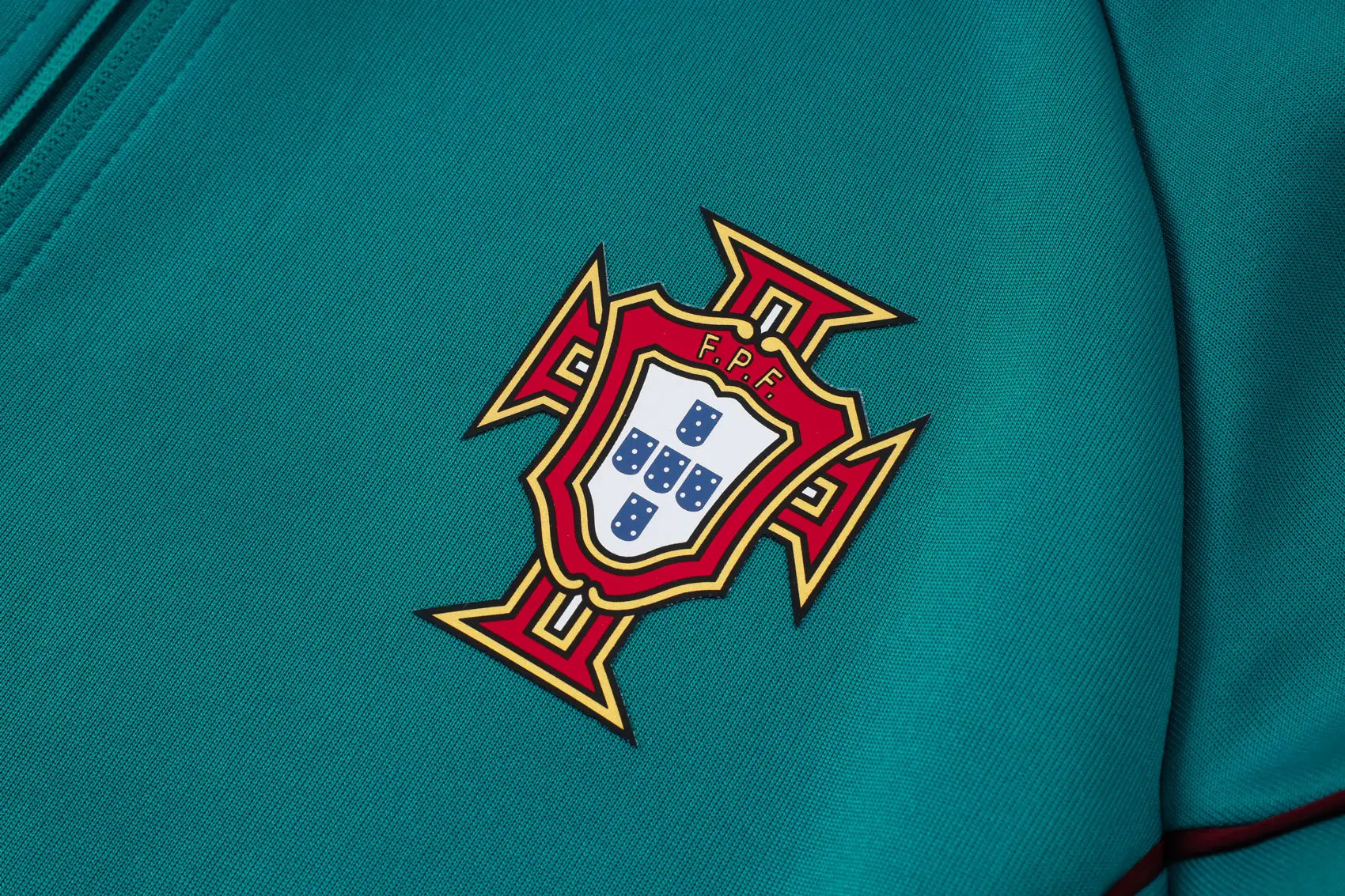 Tuta Full-zip Portogallo 26/27 Uomo Turchese e Bordeaux | Tuta da Calcio