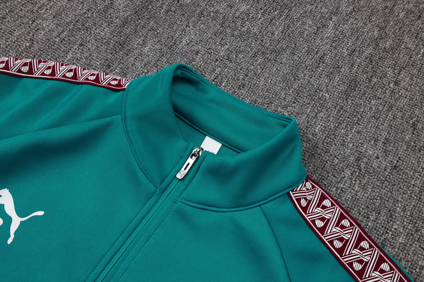 Tuta Full-zip Portogallo 26/27 Uomo Turchese e Bordeaux | Tuta da Calcio
