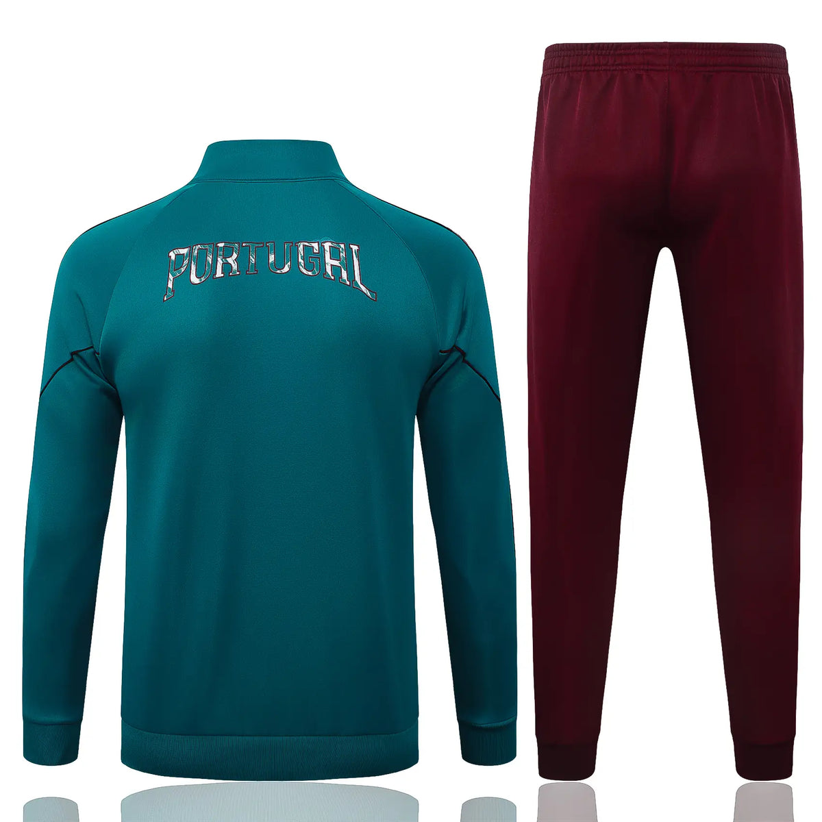 Tuta Full-zip Portogallo 26/27 Uomo Turchese e Bordeaux | Tuta da Calcio