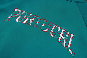 Tuta Full-zip Portogallo 26/27 Uomo Turchese e Bordeaux | Tuta da Calcio