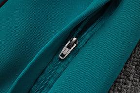 Tuta Full-zip Portogallo 26/27 Uomo Turchese e Bordeaux | Tuta da Calcio