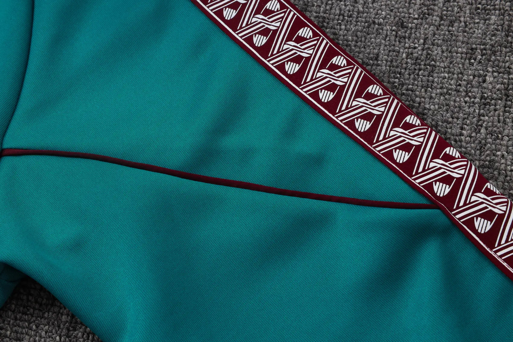 Tuta Full-zip Portogallo 26/27 Uomo Turchese e Bordeaux | Tuta da Calcio