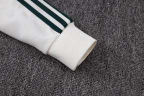 Tuta Full-zip Real Madrid 26/27 Nero Uomo Bianco e Verde | Tuta da Calcio