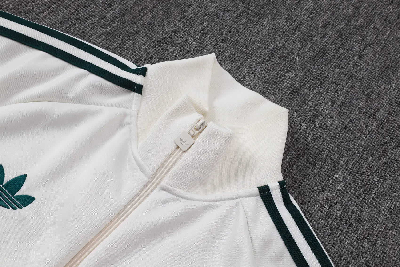 Tuta Full-zip Real Madrid 26/27 Nero Uomo Bianco e Verde | Tuta da Calcio