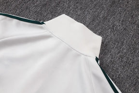 Tuta Full-zip Real Madrid 26/27 Nero Uomo Bianco e Verde | Tuta da Calcio