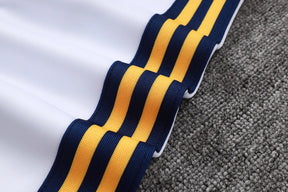 Tuta Full-zip Real Madrid 26/27 Uomo Bianco e Blu Navy | Tuta da Calcio