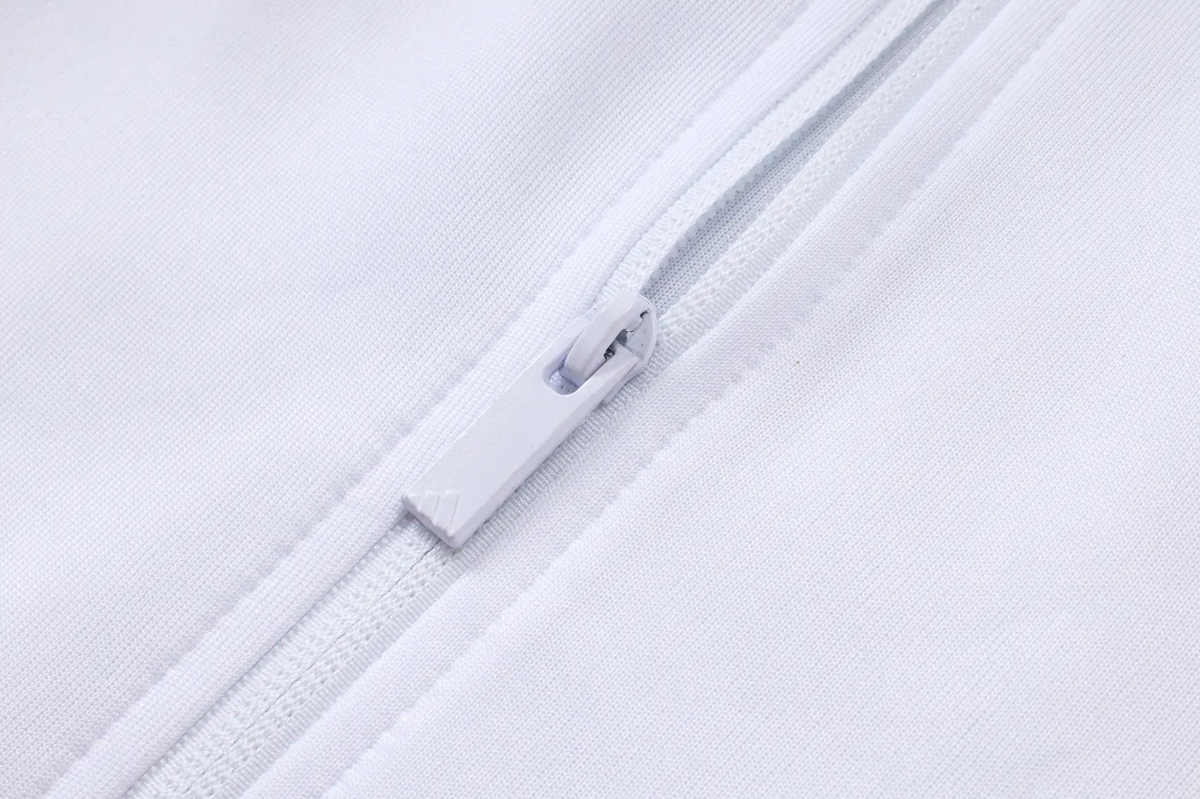 Tuta Full-zip Real Madrid 26/27 Uomo Bianco e Nero | Tuta da Calcio