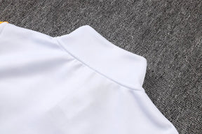 Tuta Full-zip Real Madrid 26/27 Uomo Bianco e Nero | Tuta da Calcio