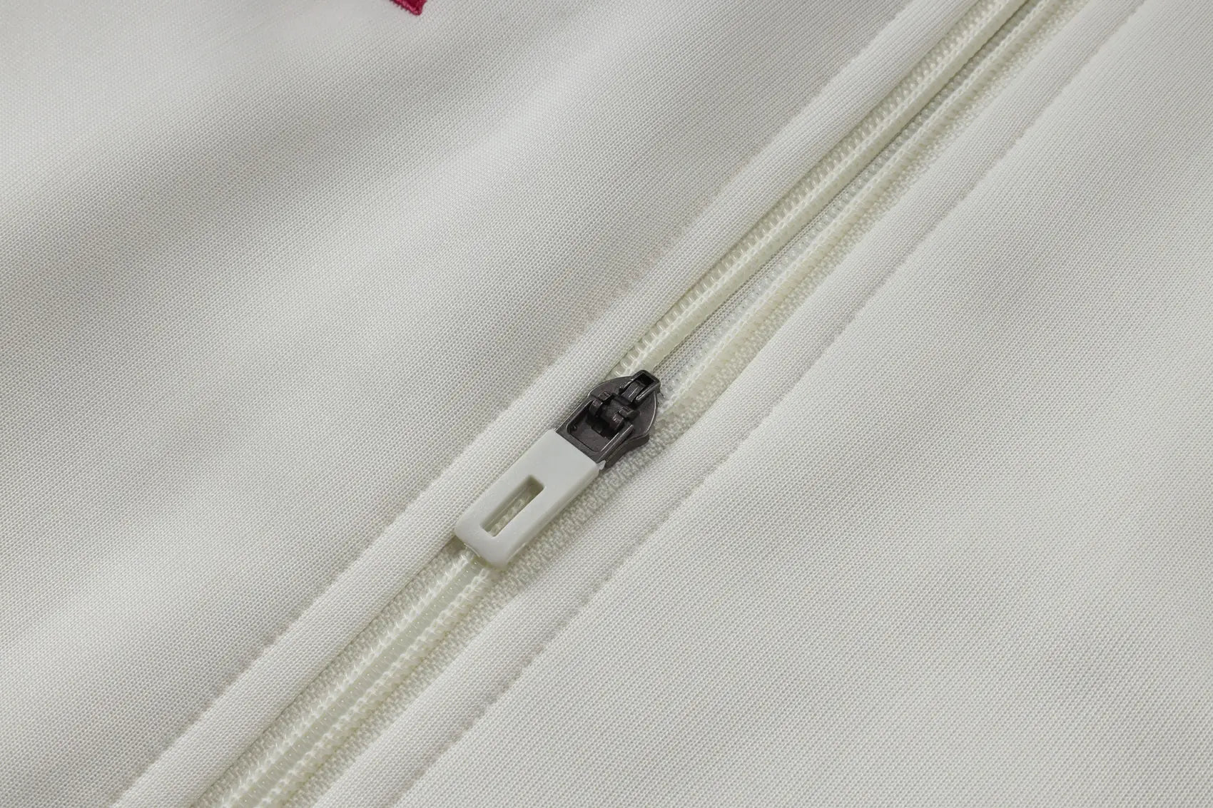 Tuta Full-zip Real Madrid 26/27 Uomo Bianco e Rosa | Tuta da Calcio