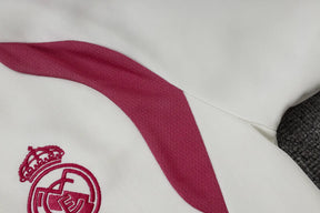 Tuta Full-zip Real Madrid 26/27 Uomo Bianco e Rosa | Tuta da Calcio
